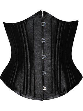 Heavy Duty Underbust Waist Training Corset - 26 Steel Boned Hourglass Body